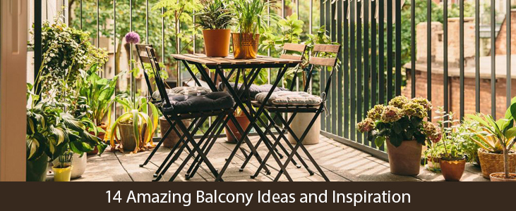 Apartment balcony design ideas