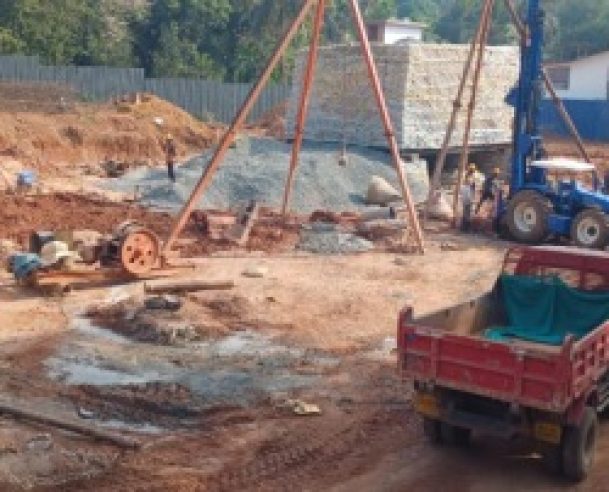 100% Piling Work Completed (5-2-2025)