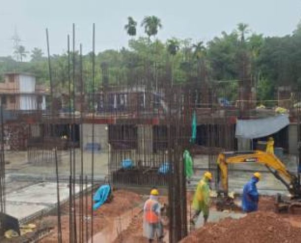 100% Pile Cap Work Completed (24-5-2025)