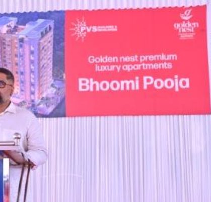 GOLDEN NEST : Bhoomi Pooja & Foundation Stone Laying Ceremony 30-10-2024