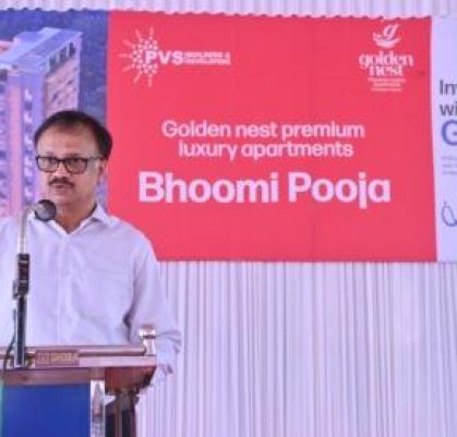 GOLDEN NEST : Bhoomi Pooja & Foundation Stone Laying Ceremony 30-10-2024
