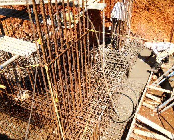 REBAR STRAIGHTENING & CUTTING FOR FOOTINGS & COLUMNS [30-11-2018]