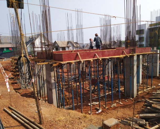 STRUCTURAL 1ST FLOOR WORK IN PROGRESS [31-01-2019]