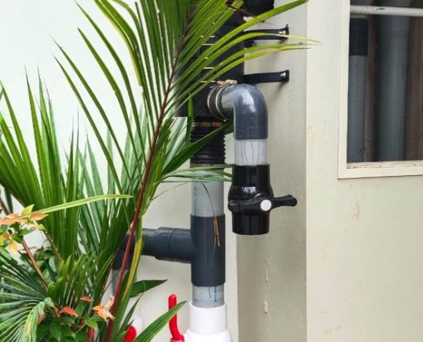 INSTALLATION OF RAIN WATER FILTER [31-10-2021]