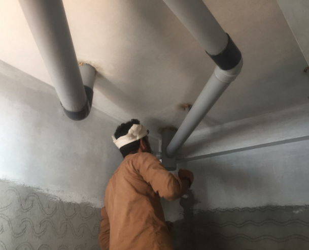 PLUMBING WORK IN PROGRESS 28-02-2019