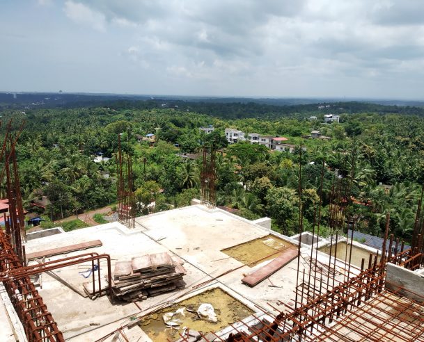 STRUCTURAL WORK FOR 13th FLOOR ROOF SLAB (TERRACE SLAB) : 31-08-2020